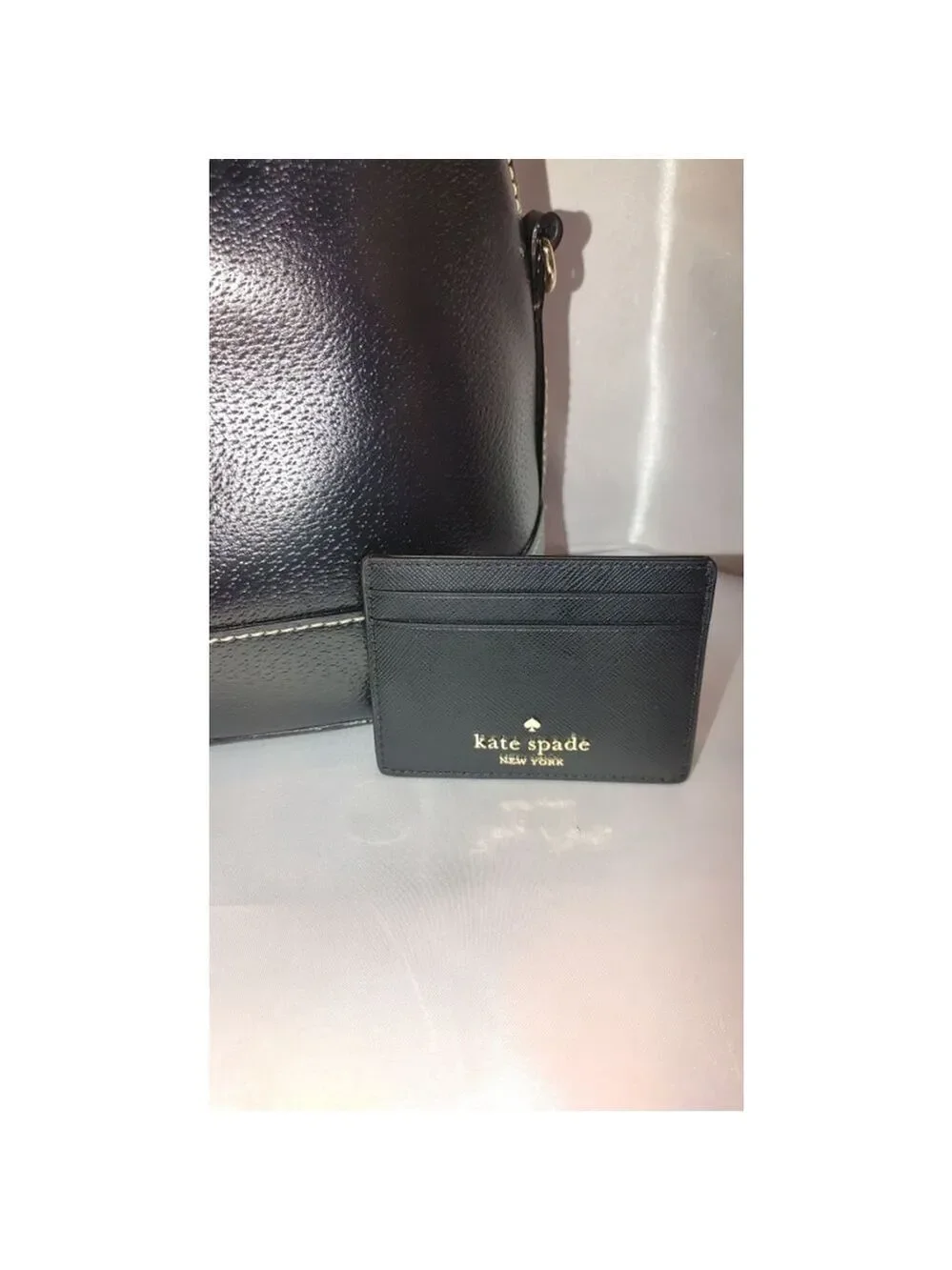 Kate Spade NY Crossbody Satchel Wallet & Card Holder 3-piece Set